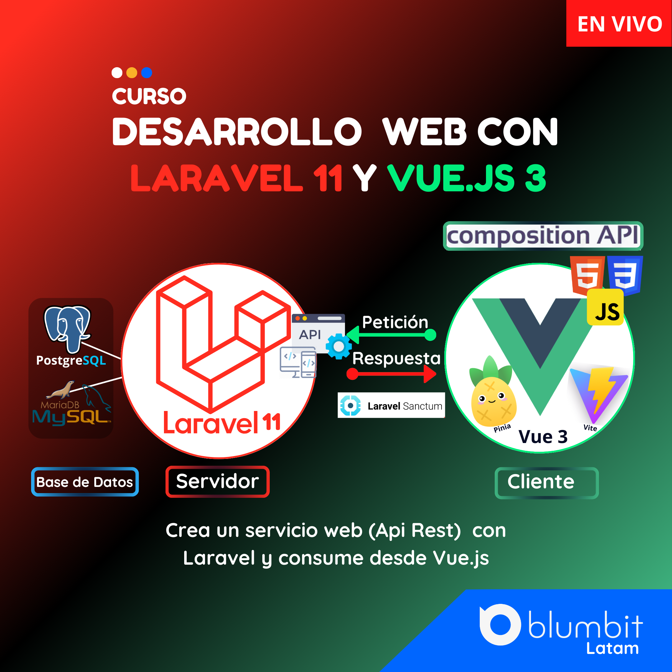 Curso Desarrollo Web con Laravel 11 y Vue 3