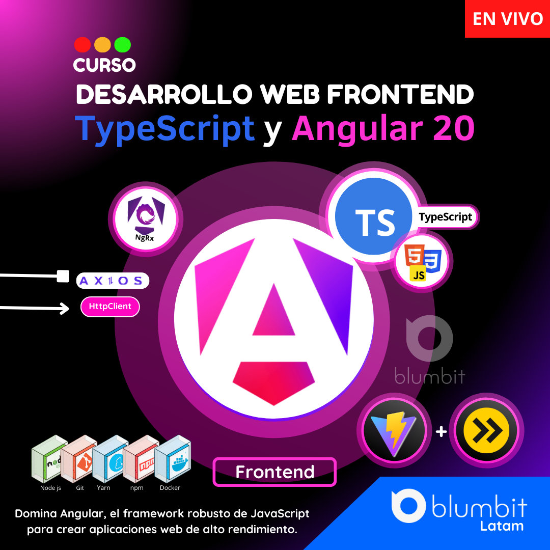 CURSO DESARROLLO WEB FRONTEND CON ANGULAR V2