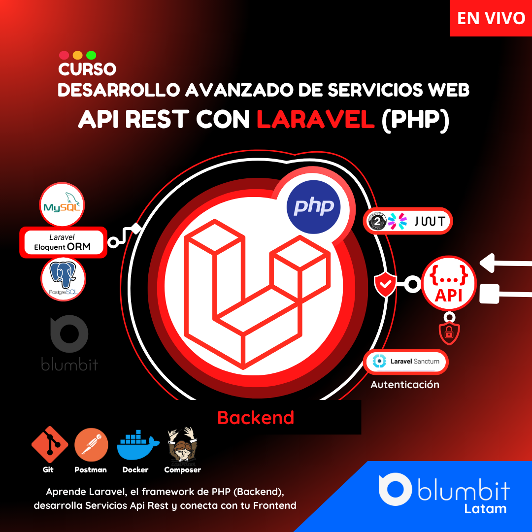 CURSO DESARROLLO AVANZADO DE SERVICIOS WEB API REST CON LARAVEL V3