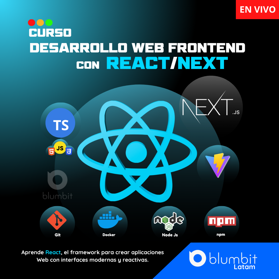 CURSO DESARROLLO WEB FRONTEND CON REACT/NEXT V3