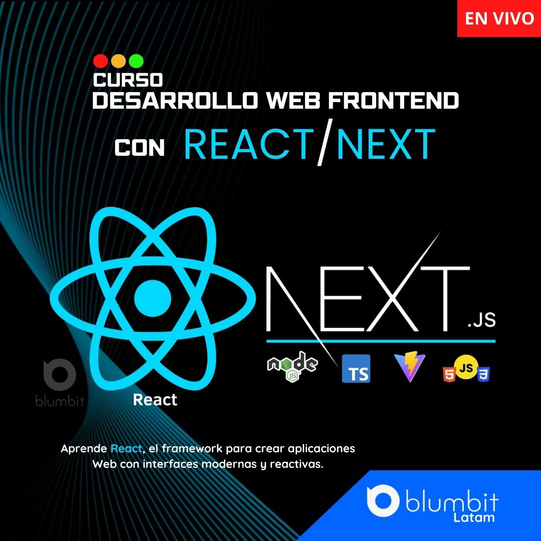 CURSO DESARROLLO WEB FRONTEND CON REACT/NEXT V4