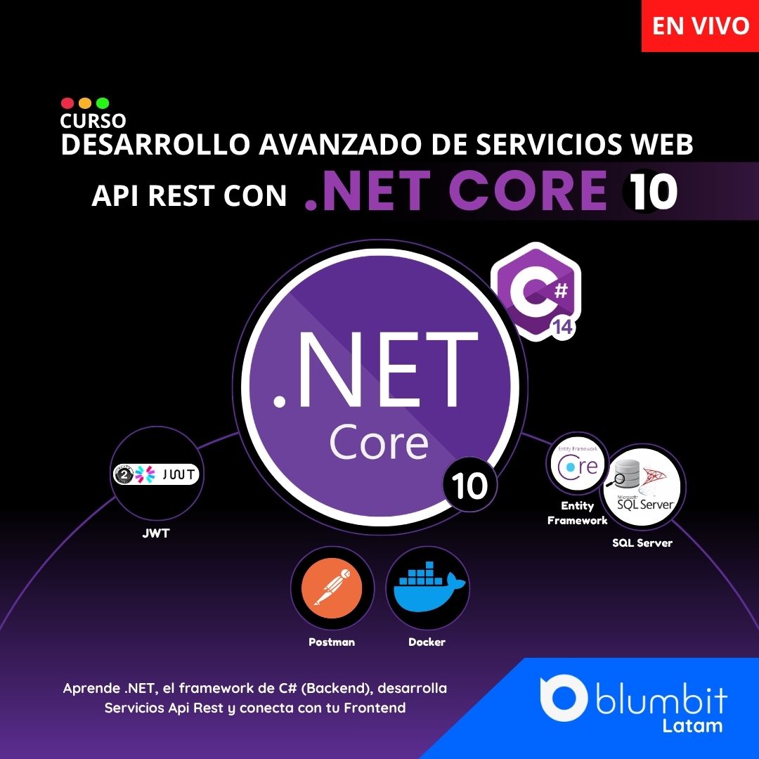 CURSO DESARROLLO AVANZADO DE SERVICIOS WEB API REST CON .NET CORE V5