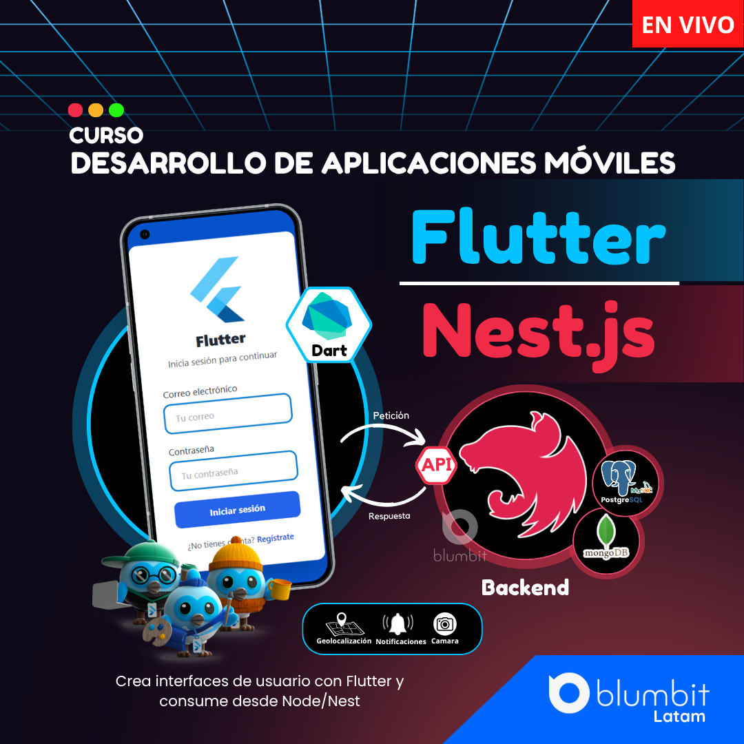 FLUTTER Y NEST V2