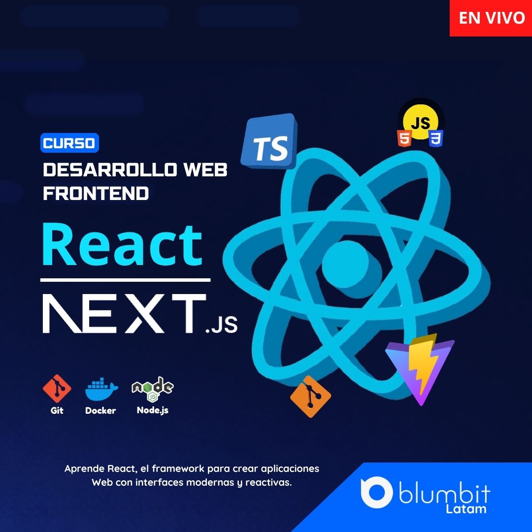 CURSO DESARROLLO WEB FRONTEND CON REACT/NEXT V5