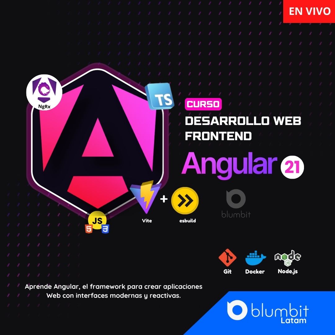 CURSO DESARROLLO WEB FRONTEND CON ANGULAR V5
